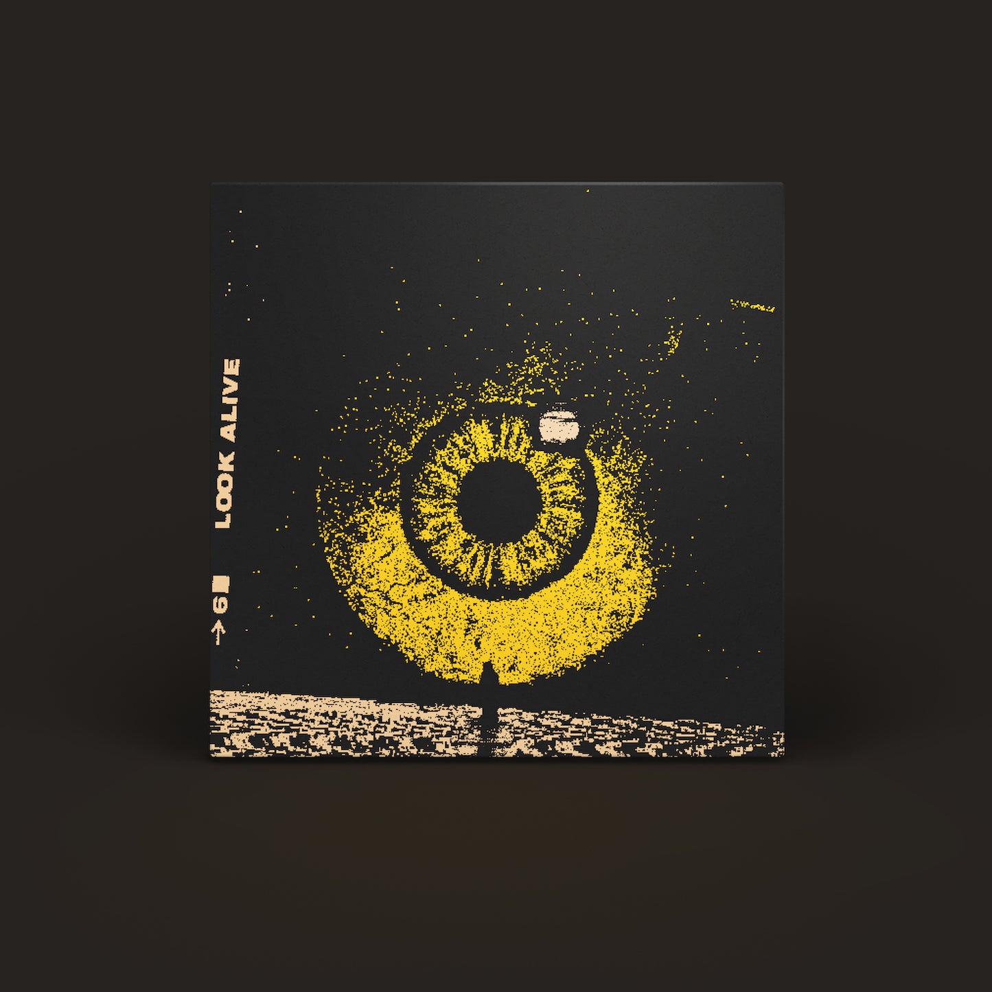 Black Pistol Fire - Look Alive LP Marigold - White Swirl Vinyl